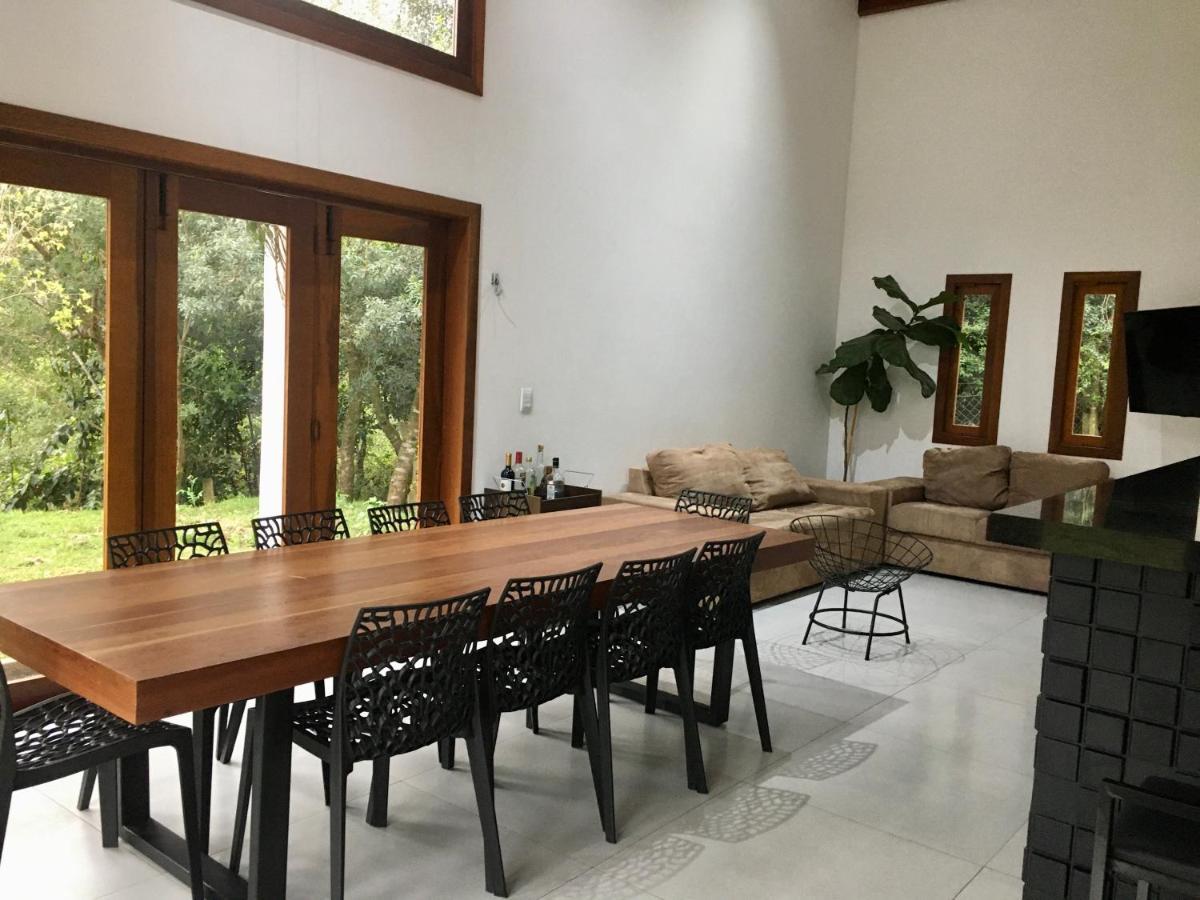 Casa De Campo Com Piscina Jaguariaiva Bagian luar foto