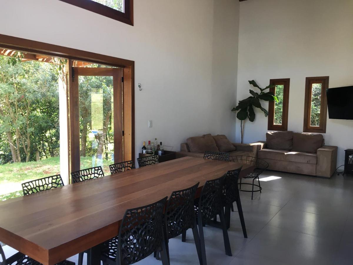 Casa De Campo Com Piscina Jaguariaiva Bagian luar foto