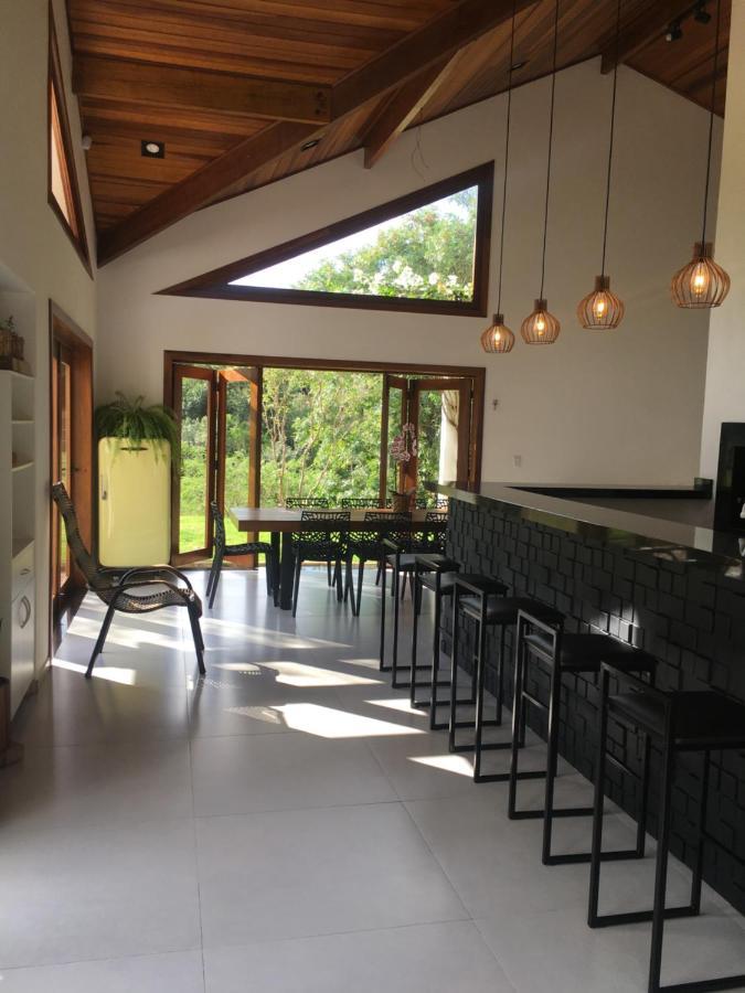 Casa De Campo Com Piscina Jaguariaiva Bagian luar foto