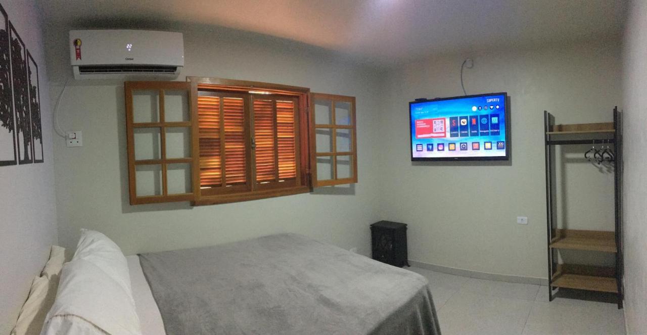 Casa De Campo Com Piscina Jaguariaiva Bagian luar foto